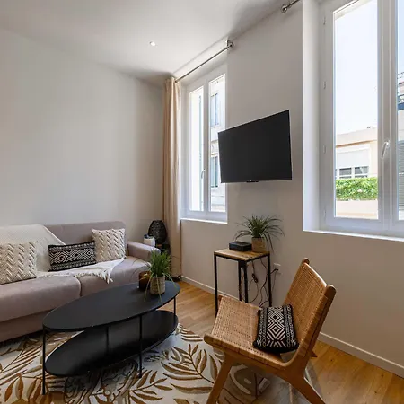 Decorated - Near Croisette - 1br 4p Apartment *
