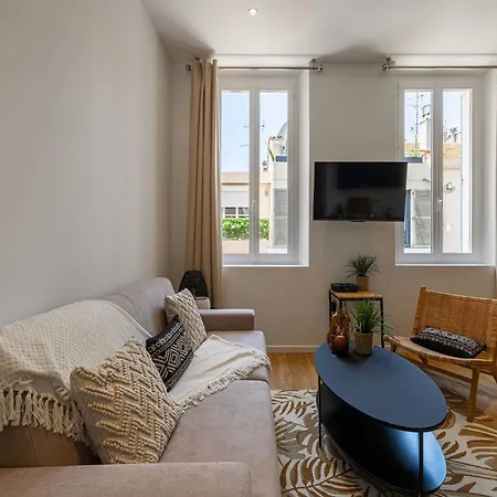 Decorated - Near Croisette - 1br 4p Cannes