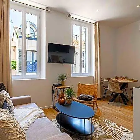 Decorated - Near Croisette - 1br 4p Апартаменты
