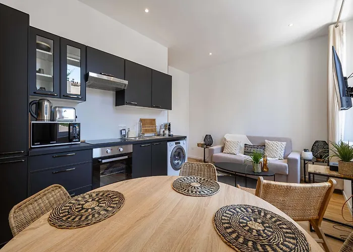 شقة Decorated - Near Croisette - 1br 4p