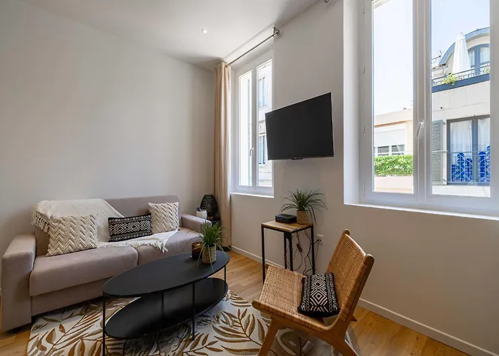 Decorated - Near Croisette - 1br 4p شقة *